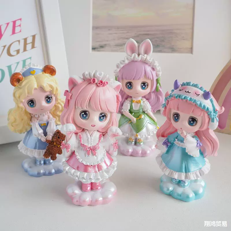 Детский день рождения ручной торт украшение рабочий стол для девочек