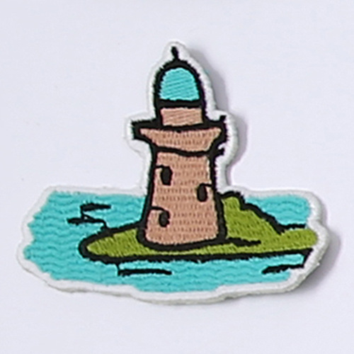 Outdoor Adventure Personality Sticker Toothbrush Embroidery Computer Double-Sided Embroidered Clothing Patch Supply DIY Creative Pin