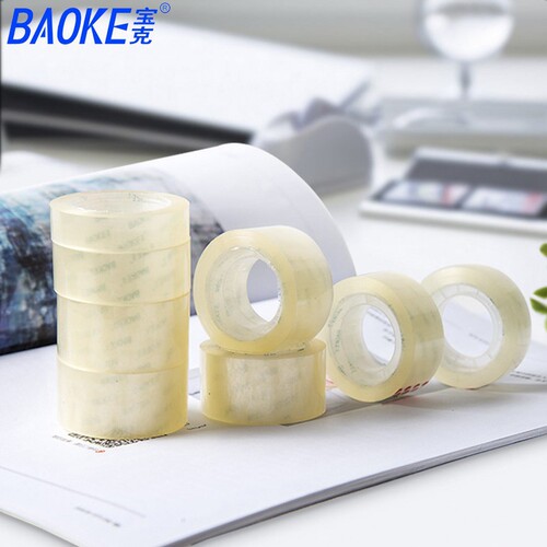 Office school supplies stationery transparent tape sealing tape small stationery glue sealing tape paper sealing tape wholesale