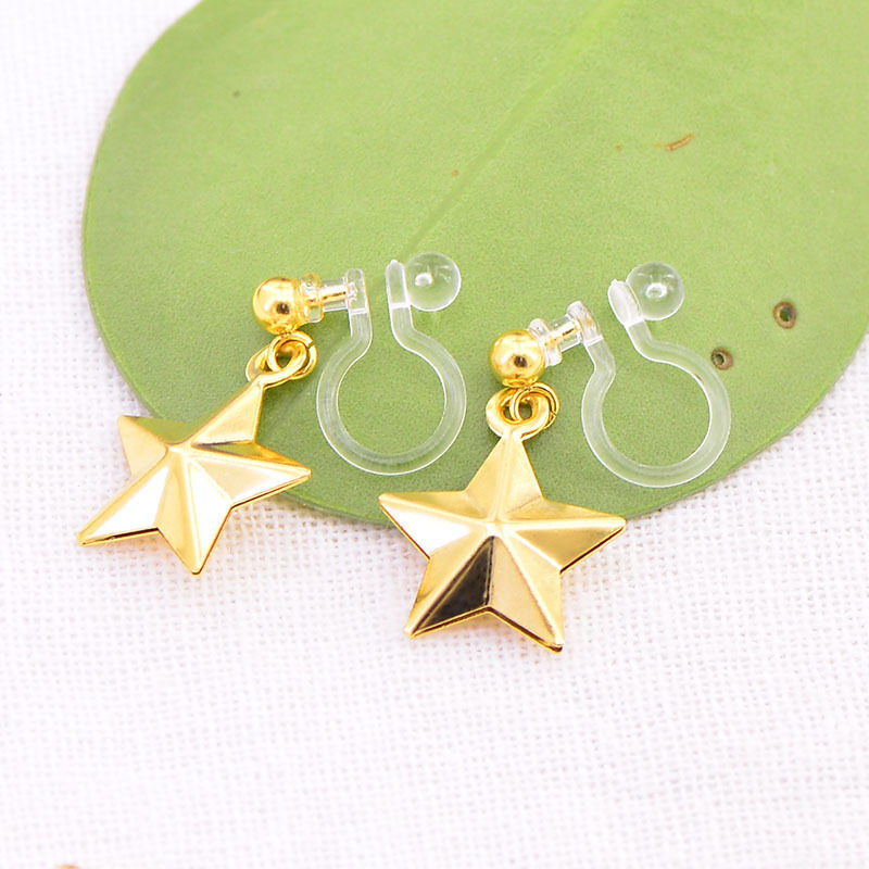 树脂U形金色五角星吊坠.jpg