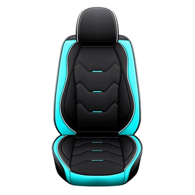 All Seasons, Five-Seater, Fully Enclosed, Seat cushion, seat cover - black-green-single-seat