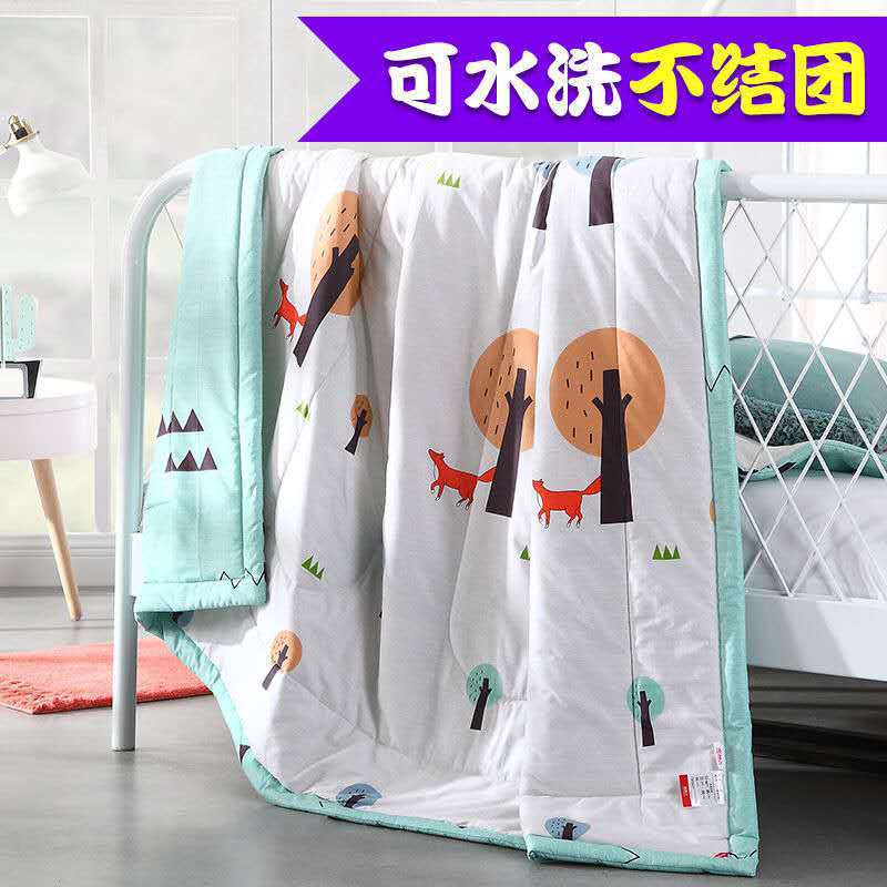 2022 New Summer Cool Quilt Single Quilt Summer Double Air-conditioning Quilt Summer Cool Quilt Single Children's Thin Machine Washable Quilt
