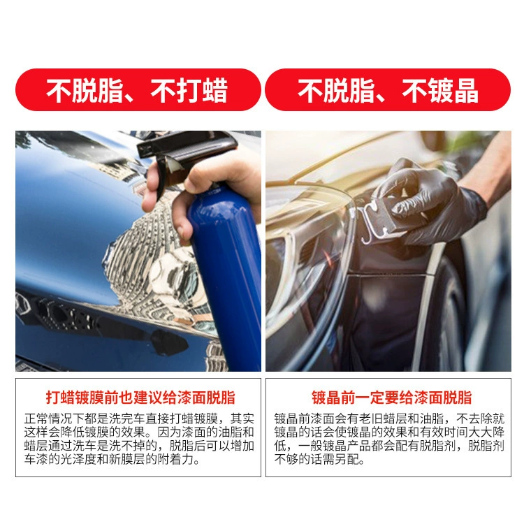 Жидкость для обезжиривания автомобильной краски для удаления остаточного воска перед нанесением кристаллов Высококонцентрированный пенопласт для удаления пятен от воды Пластиковые детали Средство для удаления масла