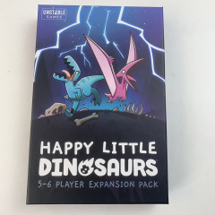 English version of Happy Little Dinosaurs Happy Little Dinosaurs chess and card strategy board game card
