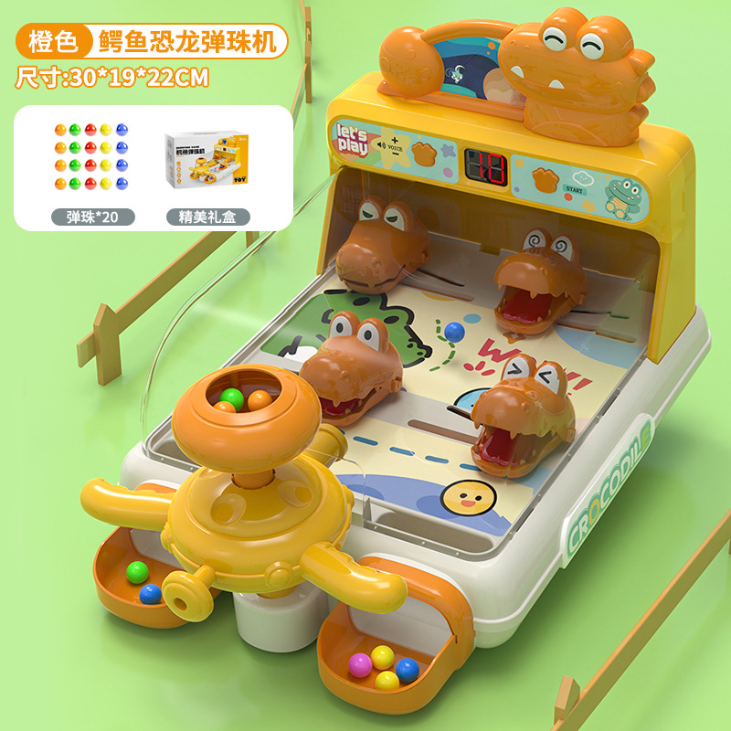 Máquina de Pinball Eléctrica Infantil de Plástico con Conteo de Puntos e Interacción