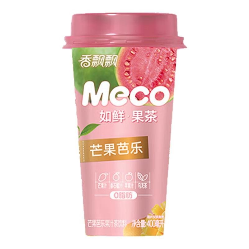 Xiangpiaopiao Meco フレッシュジュースティードリンク 400ml フルボックス 0 脂肪インターネットセレブすぐに飲める夏の喉の渇きを潤すフルーツティー|undefined