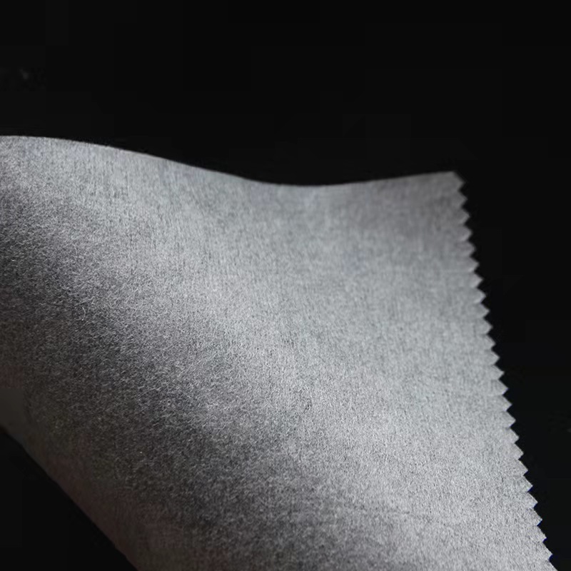 [厂家直销]绒布 植绒绒布 无纺底植绒17#黑色无纺底植绒不上胶
