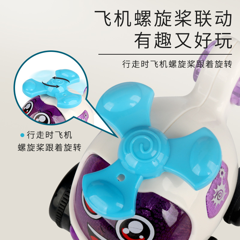 露店混載交通組合せアニメ玩具慣性車飛行機模型展示箱ギフト商超熱売