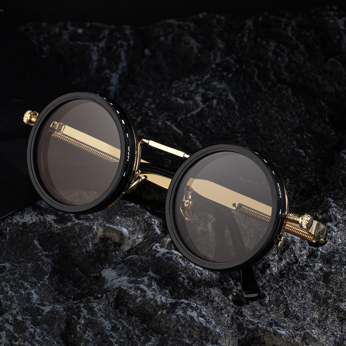 ND9 Adjustable Light Reduction Sunglasses For Women, UV Protection Polarized Fishing Sunglasses For Men, Anti-Glare Driving Retro_voghion.com
