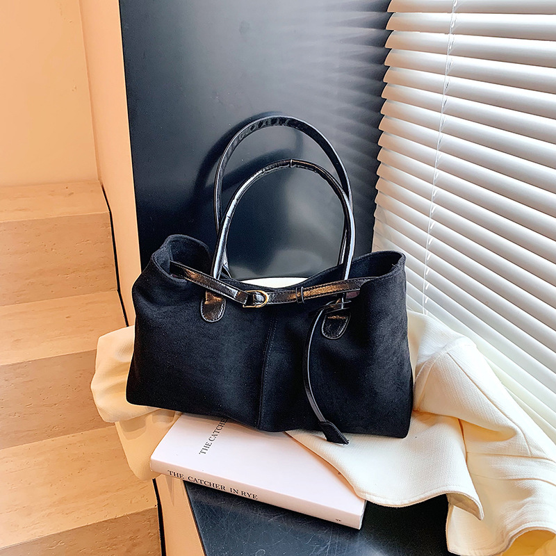 Alta sensación retro moda bolsos tote damas 2024 nuevo otoño bolsos de mano de gran capacidad bolsos de hombro