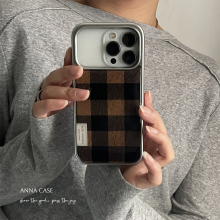 ANNACASE�ﶬ�Շ��Џ͹��غڸ����֙C���m��iphone17promax�O��17