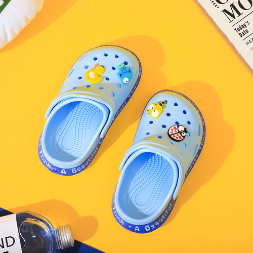 Children's shoes non-slip EVA clogs cartoon kids baby sandals children 1-3 years old children's shoes toddler shoes wholesale