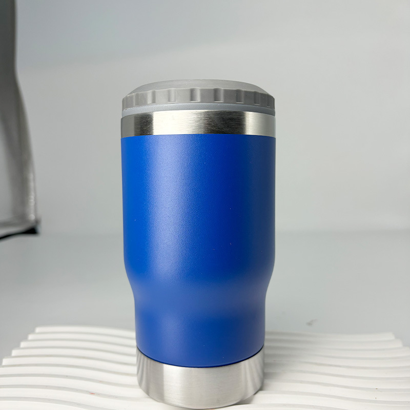 파란색 단일 커버