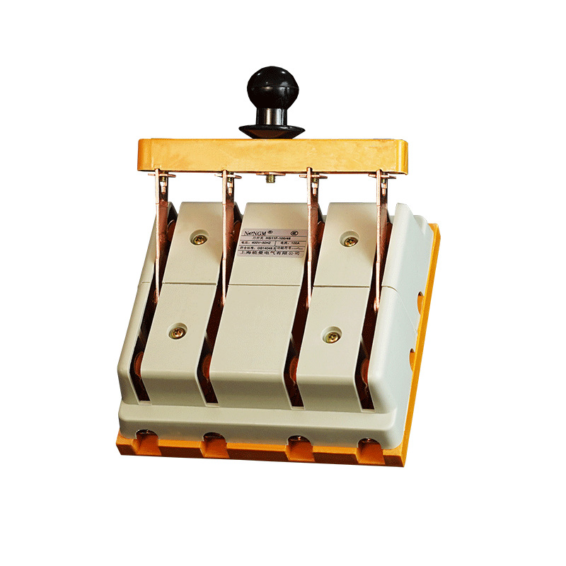 【厂家直销】开启式刀开关系列HS11F-100/48单投刀开关隔离开关