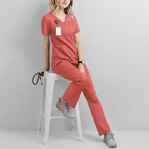 Supply Amazon surgical gown set doctor nurse uniform beauty salon oral hospital work clothes hand washing clothes