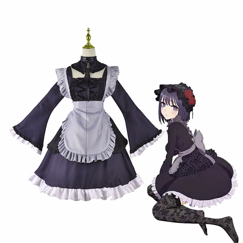 Китагава Умуге Медсестра? Wait: need accuracy. The input: "Kitagawa Umume Maid cos Kuroe Shizuku anime costume Beishui Trading Puff Sleeve Lolita" It's a bit messy. We should translate while preserving format: Type of product + Brand + Model? We'll try: