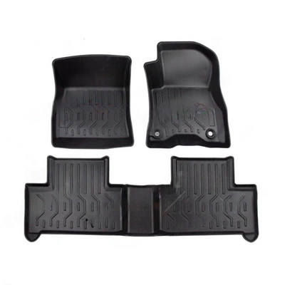 Special Hong Kong Benz Right-Hand Drive Mercedes-Benz Eqb Electric X243 Car Tpe Floor Mat Rubber Waterproof Carpet (Universal Foot Pad) - right-hand-drive-mercedes-benz-eqb-five-seat-tpe-floor-mats-full-tpe-special-car-dedicated