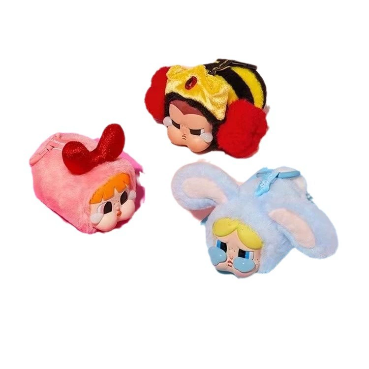 Полноценная осталось Crybaby Flying Female Police Delicious Plush Blind Box
