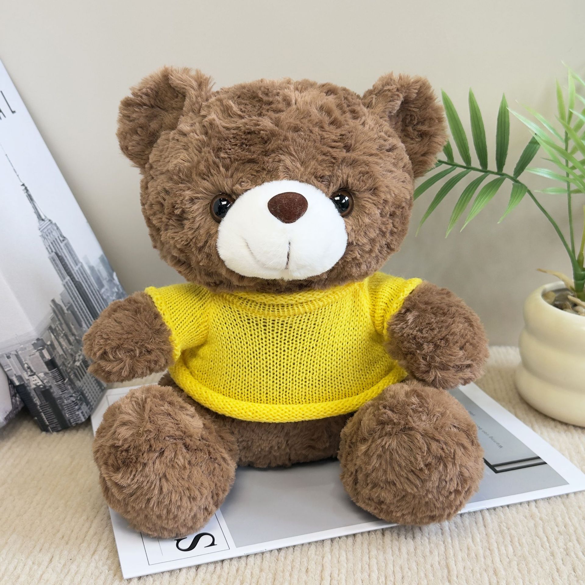 Osos de peluche abrazar osos muñecas muñecas agarrar muñecas regalo para niños impresión LOGO regalo juguetes de peluche
