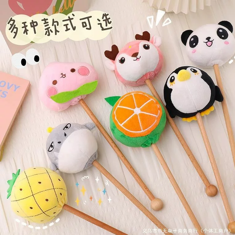 Massager, cartoon drums, cute plush hammer