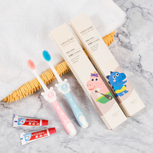 儿童一次性牙刷家用待客带牙膏高档酒店民宿洗漱用品套装旅行便携