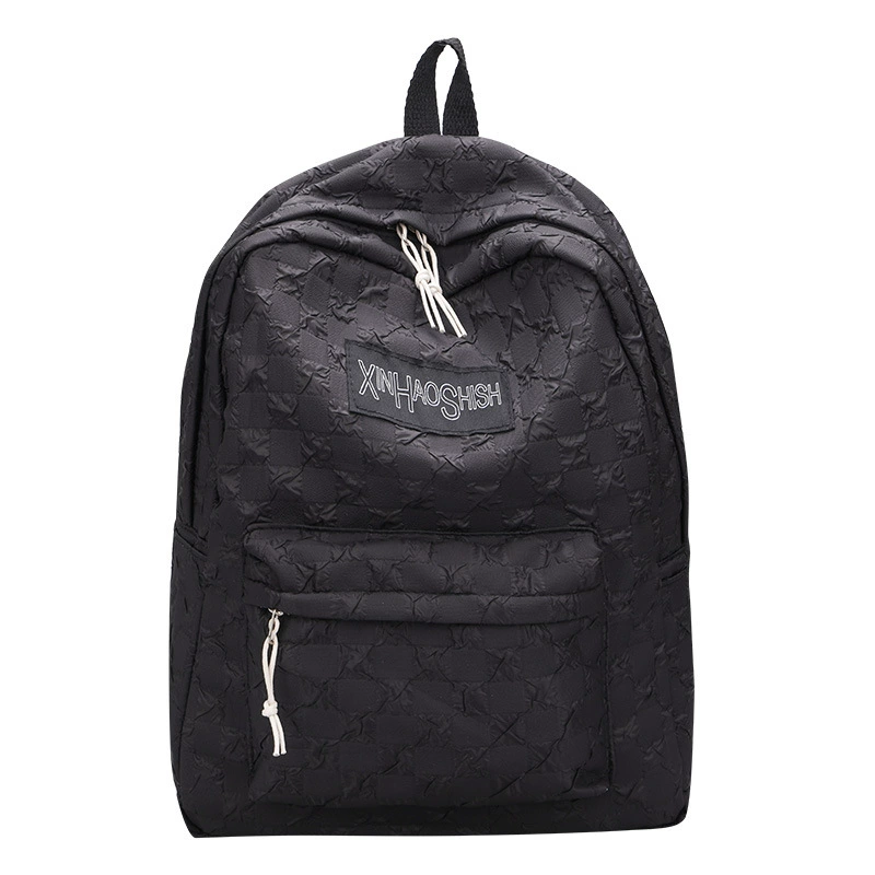 Backpack Checkerboard Small School Backpack, Lightweight 0.22 kg, Japanese-style for Elementary & Secondary