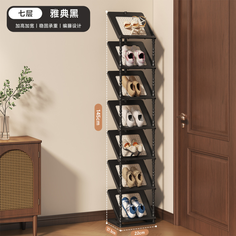宿舍收纳架家用门口多层小窄架租房简易室内鞋子储物鞋柜极简设计|undefined