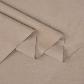 真超羊皮绒双面麂皮四面弹 涤氨加厚弹力沙发抱枕鞋材麂皮绒面料