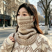 总代日本进口kawatani秋冬季户外保暖面罩女防风护脸防寒骑行围脖