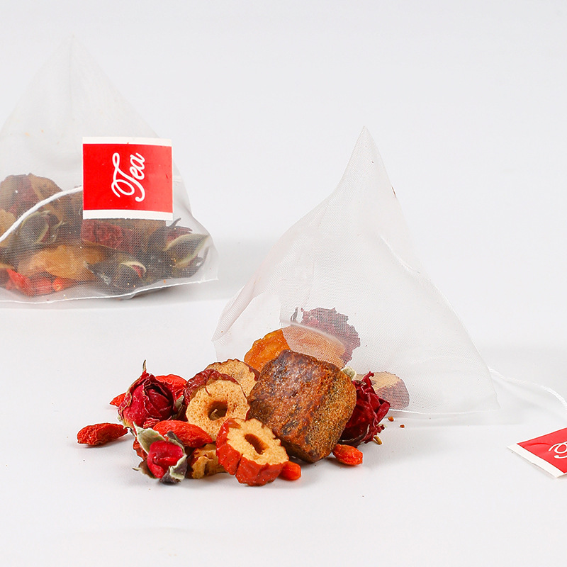 Apple Hawthorn Tea Pyramid Bags (Malus & Crataegus) — Herbal Fruit Blend with Goji & Jujube overview