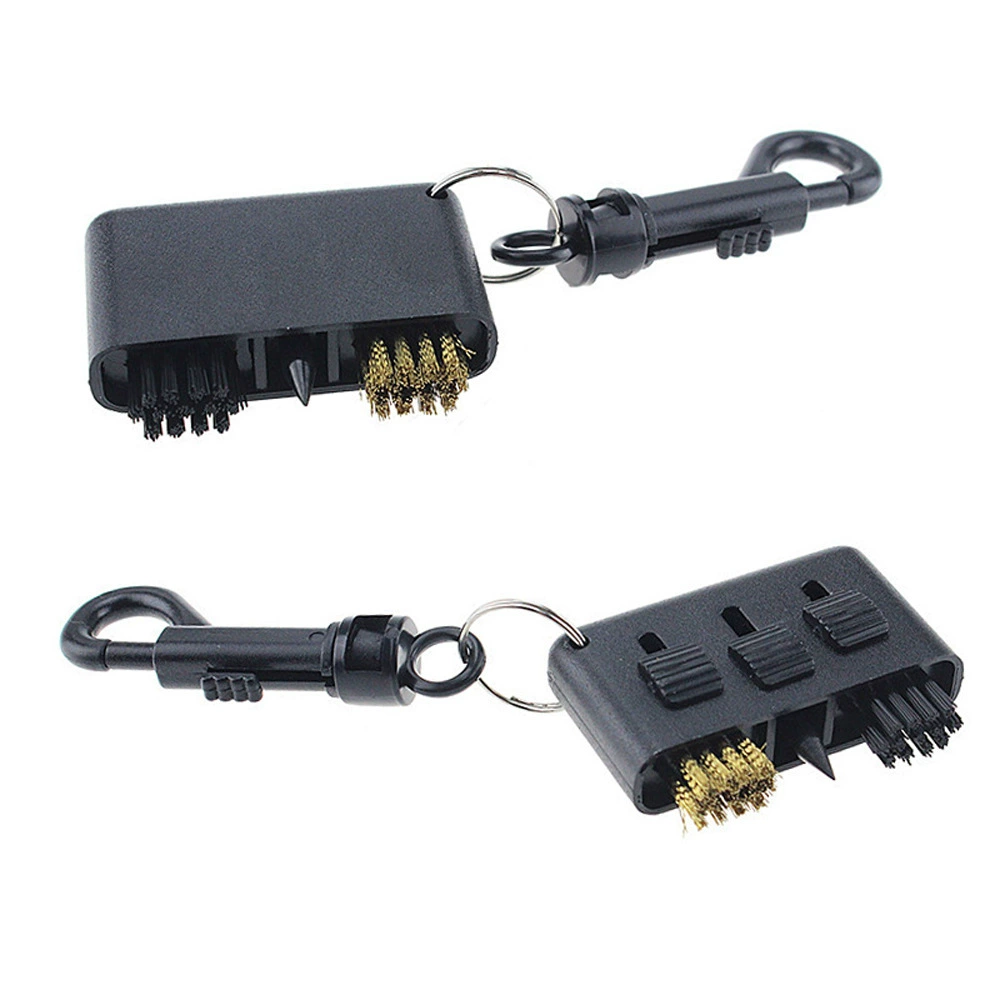 Brush, hygienic copper keychain