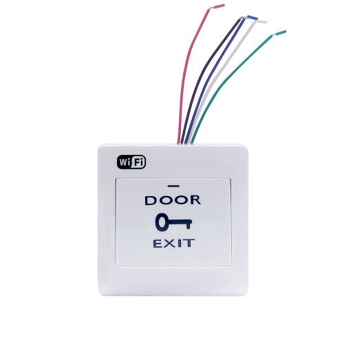 Tuya smart access control switch panel automatic reset exit switch button APP remote intelligent voice door opening