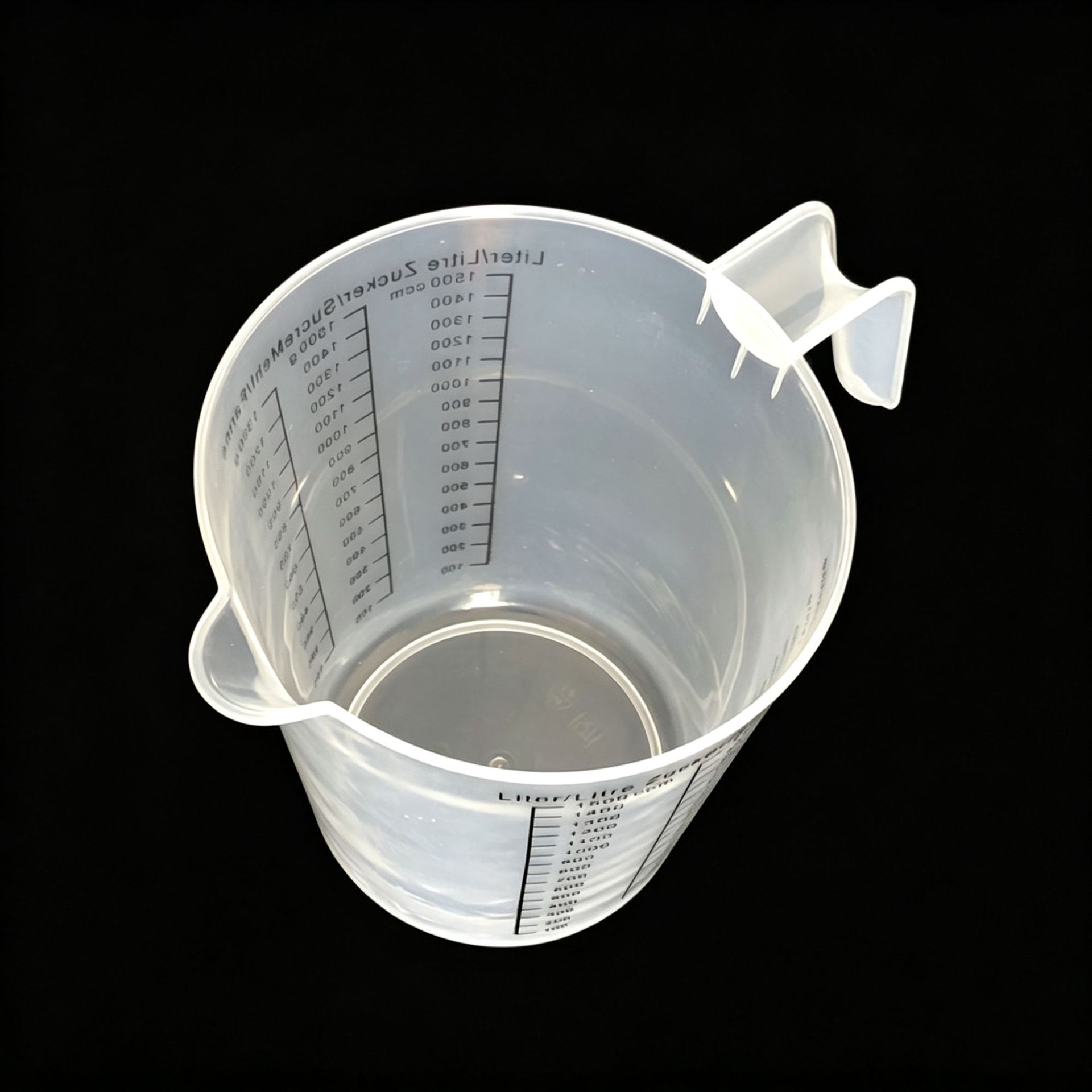 1500ml taza de medición de plástico taza de medición DIY taza de medición PP taza de medición taza de mezcla de pintura
