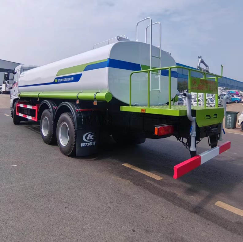 National Vi Large Capacity Dongfeng Rear Dual Axle Spray Truck 20 Cubic Meter Fog Cannon Truck for Dust Control and Water Transport in Industrial Parks and Construction Sites