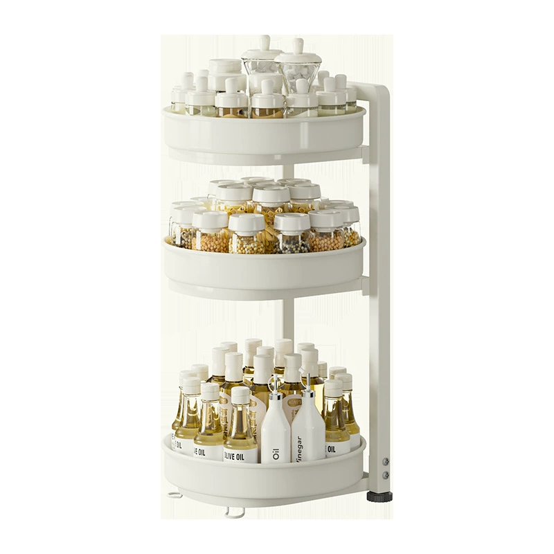 Storage Rack Storage Box Countertop Rotating Kitchen from Yomiego
