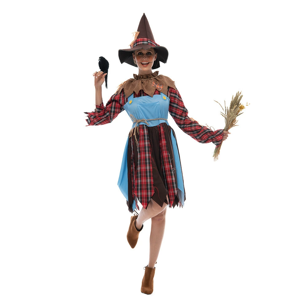 Хэллоуин cos Оз Одежда Пугало