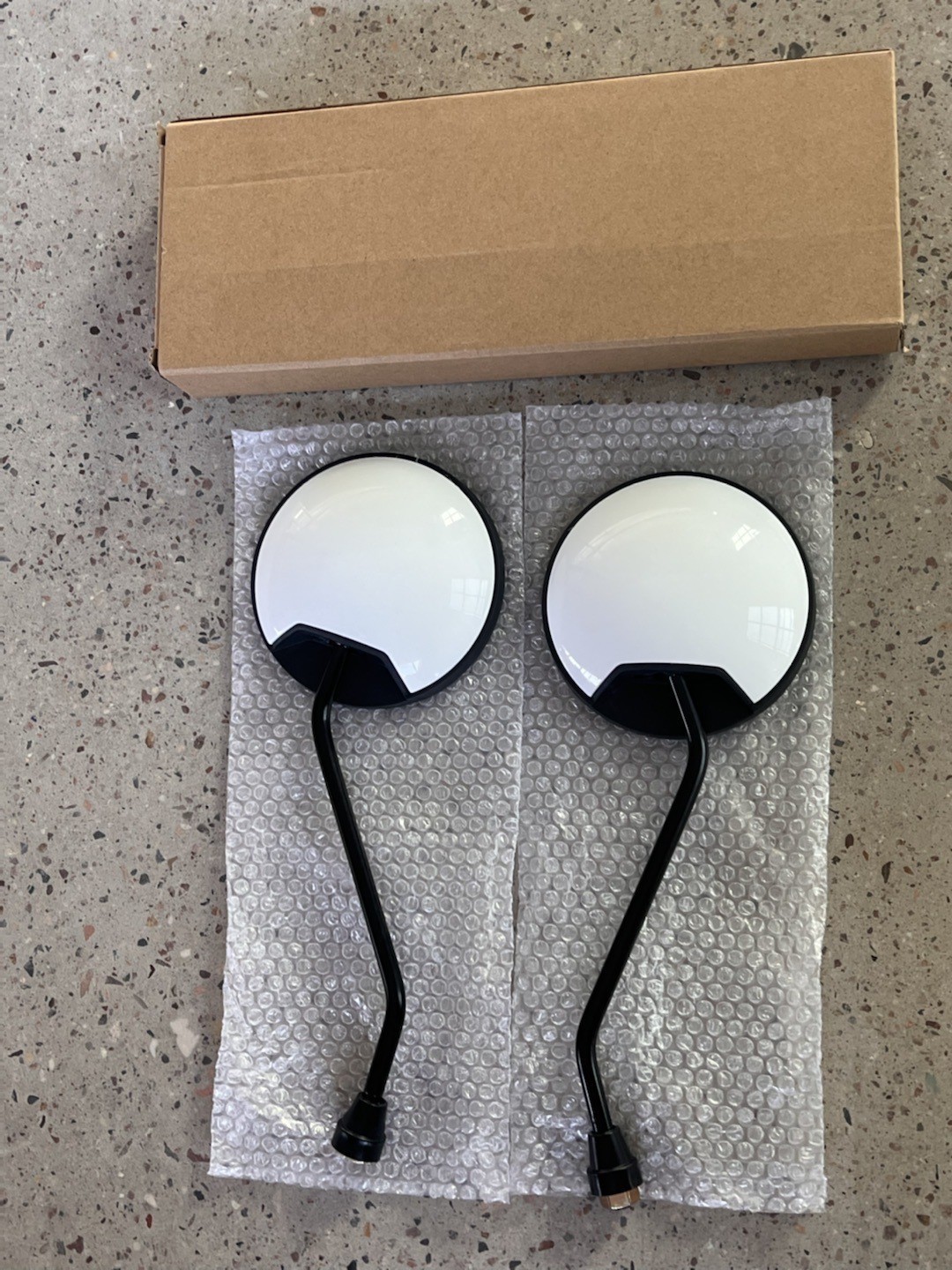 Espejo retrovisor del coche eléctrico reflector de la motocicleta espejo de la bicicleta del coche de la batería espejo retrovisor de 360 grados