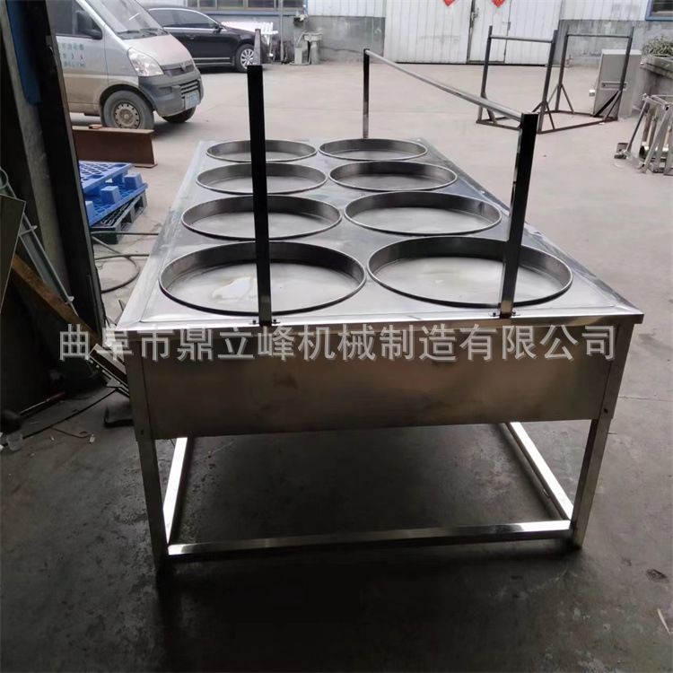 大型商用腐竹机生产线多少钱豆制品设备大同地区圆形豆油皮机厂家