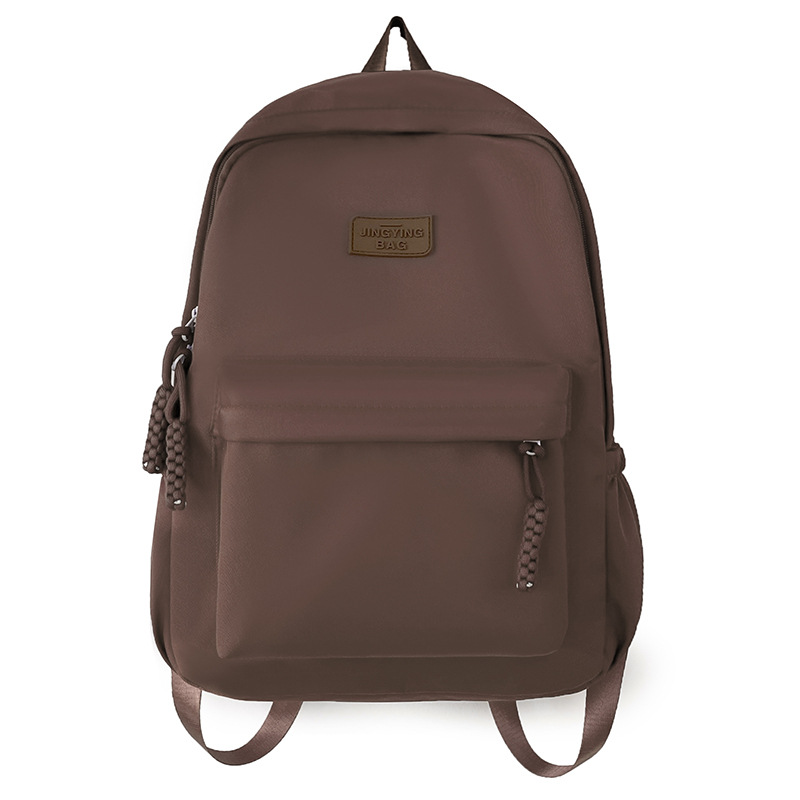 书包女大学生高中初中生ins风简约大容量通勤出游双肩包电脑背包