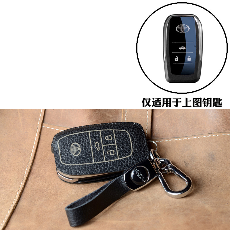 46-I 스타일-(리치 그레인) 블랙