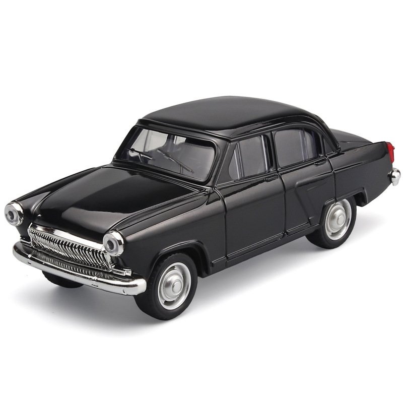 small size 1/43 GAZ 21 Alloy Car Model Children's Huili Toy Car Night Market Stall Boys Car Ornaments