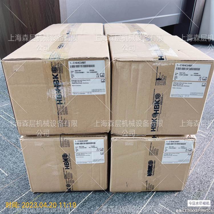 德国HBM称重传感器1-C1614C3/60T全新原装上海森层进口供应