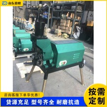 电动钢管压槽机 台式液压管道滚槽机 全自动不锈钢管压槽机