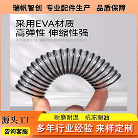 厂家生产吸尘器软管PVC钢丝螺旋软管洗地机耐温波纹管来样定制