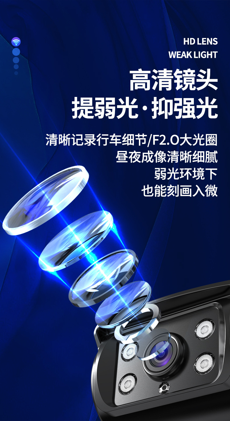 7 inch digital wireless car display truck wireless reversing image wireless bus reversing camera