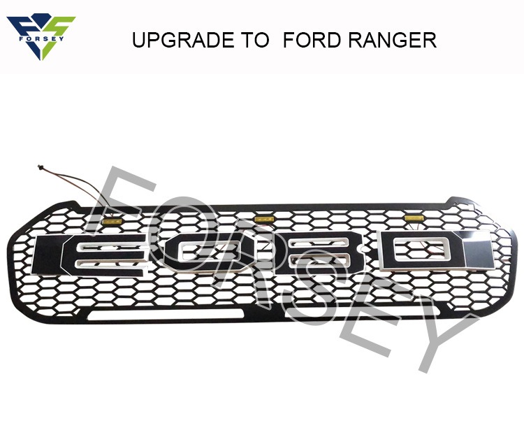 Suitable for Ford Ranger Raptor T8 front grille and front bumper center mesh