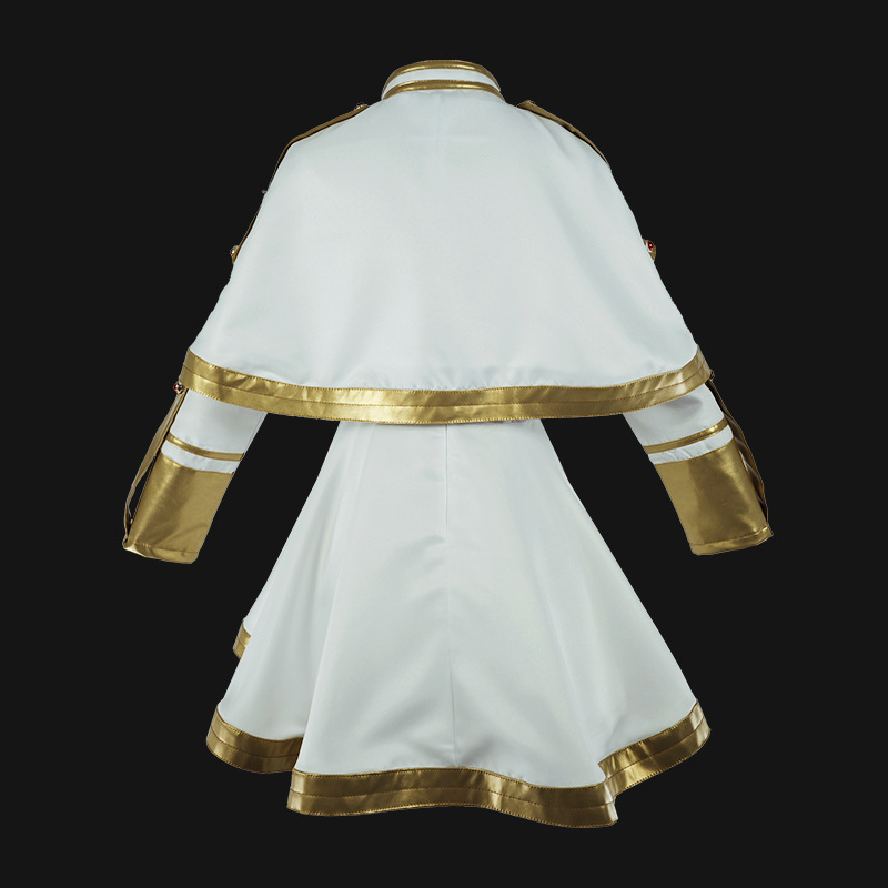 El conjunto completo de disfraz de cosplay de Frieren del anime Funeral Frieren, fabricado en fábrica.