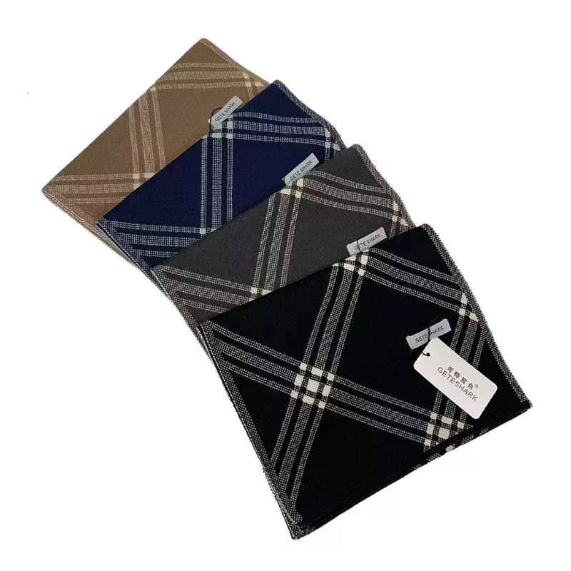 秋冬新款男士围巾保暖仿羊绒围巾男韩版高品质男款围巾厂家一件发