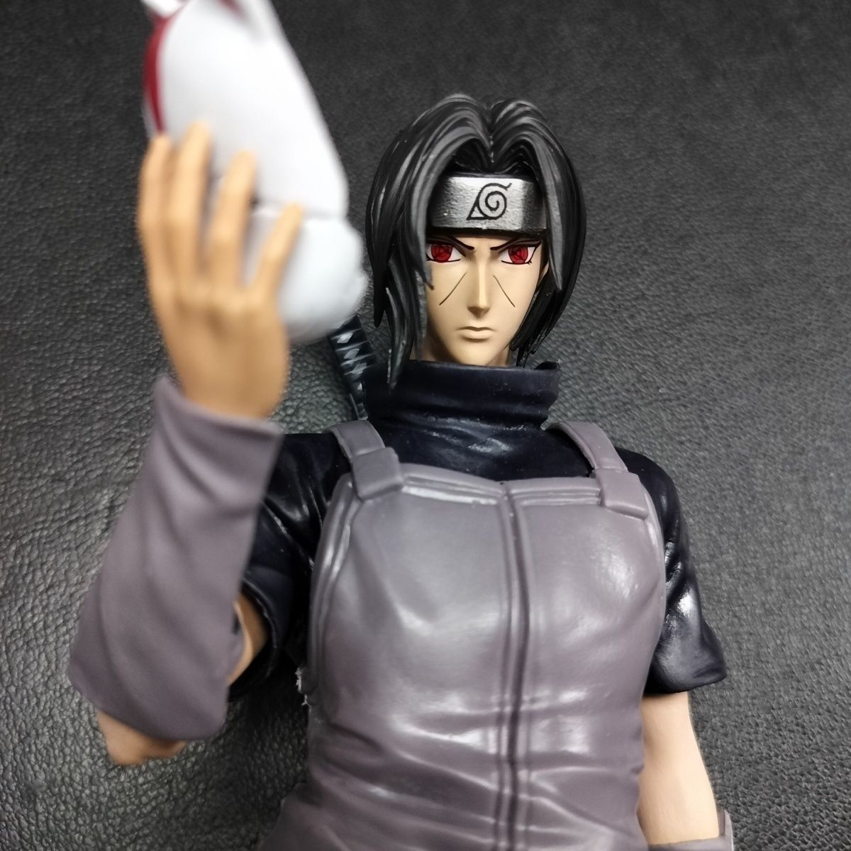 나루토 암부 우치하 이타치 아카츠키 GK 피규어 23cm PVC 조립식 장식 소품 선