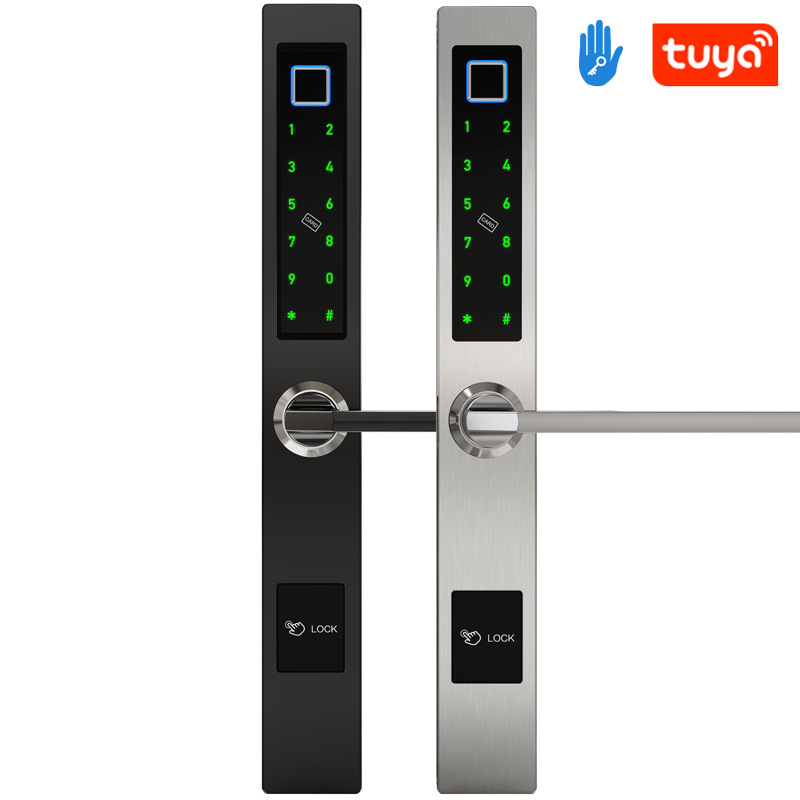 aluminum-alloy-fingerprint-lock-plastic-steel-glass-sliding-swing-door-graffiti-password-electronic-intelligent-lock aluminum-alloy-fingerprint-lock-plastic-steel-glass-sliding-swing-door-graffiti-password-electronic-intelligent-lock